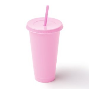 Stamina VA1995 - BAKY Reusable cup with lid and straw made from recycled PP