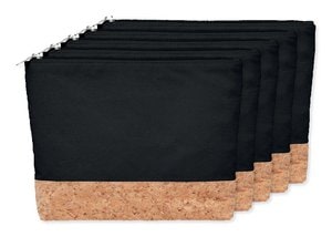 Pack de 5 GiftRetail MO9817 - PORTO BAG Trousse liège & coton