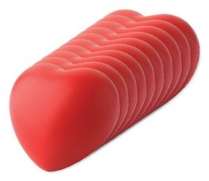 Pack de 100 GiftRetail IT3459 - LOVY Coeur anti-stress