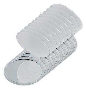 Pack de 10 GiftRetail KC2466 - MIRATE Miroir de Maquillage Compact Élégant