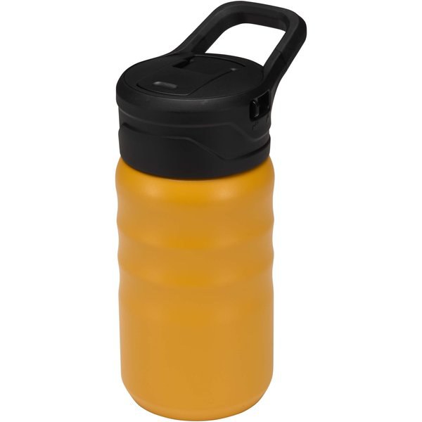 Gourde de sport Knox 350 ml en acier inoxydable à double paroi recyclé RCS avec paille rabattable