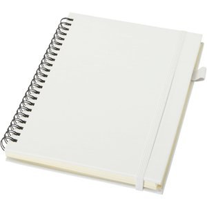 JournalBooks 107302 - Cahier à spirales Liss A5 à couverture rigide en plastique recyclé