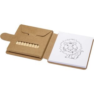 Bloc de dessin Chroma et coffret de crayons - EgotierPro 107997