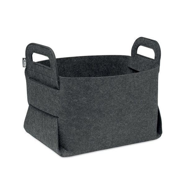 FIALAN Foldable RPET felt basket - GiftRetail MO3106