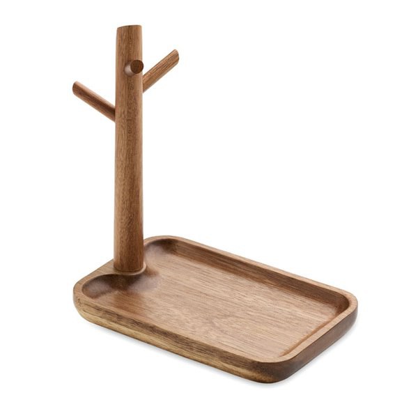 BRANCA Vide poches en bois d'acacia