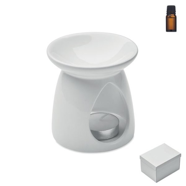 SAGRADA Vanilla aroma burner set - GiftRetail MO3113