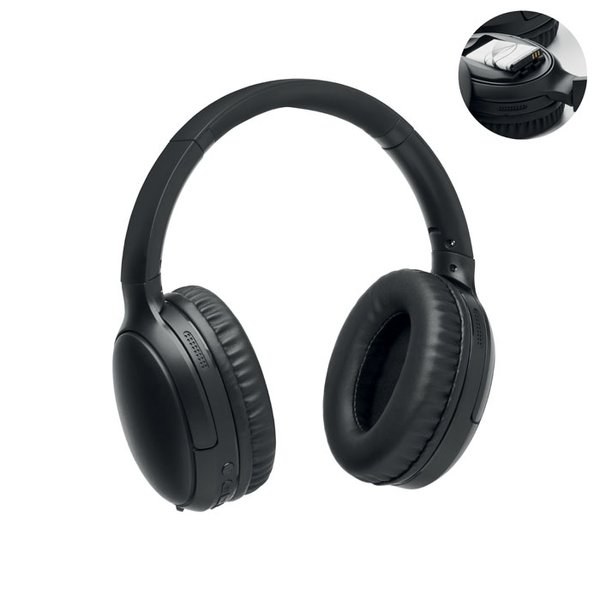 ECHO Foldable headphones in pouch - GiftRetail MO3141