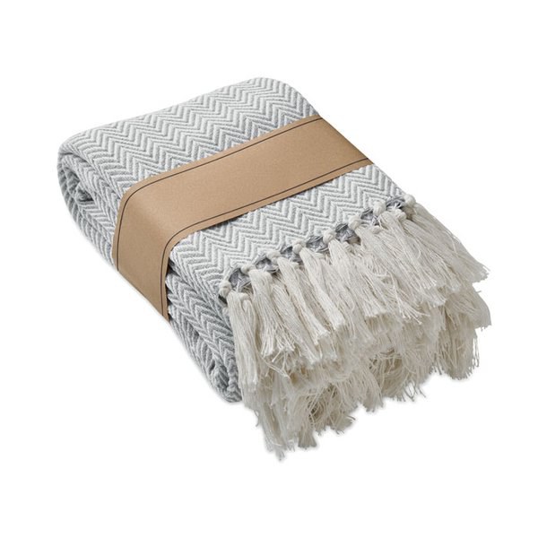 AMMOS Recycled polycotton blanket - GiftRetail MO3143