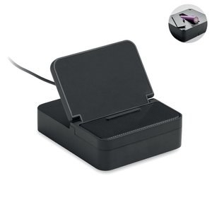 CHARGEBEAT Haut-parleur et chargeur 15W - GiftRetail MO3189