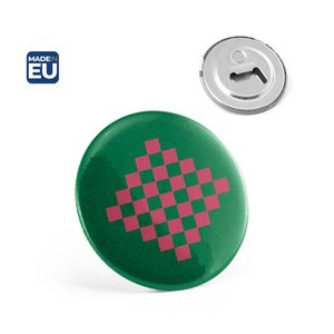 Magnetic button badge with bottle opener - Egotier 73132